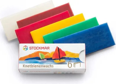 Produktbild von Stockmar Sortiment 6 Farben 100x40mm