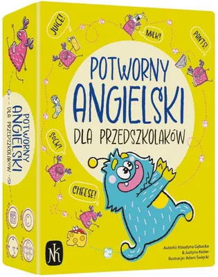 Zdjęcie produktu dla Potworny angielski dla przedszkolaków gra edukacyjna Nasza Księgarnia 2026