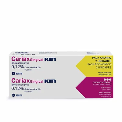 Immagine prodotto di CARIAX GINGIVAL dentifricio confezione 2 x 125 ml