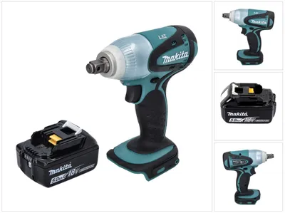 Immagine prodotto di Avvitatore a impulsi a batteria Makita DTW 251 T1 18 V 230 Nm 1/2" + 1 batteria ricaricabile 5,0 Ah - senza caricabatterie