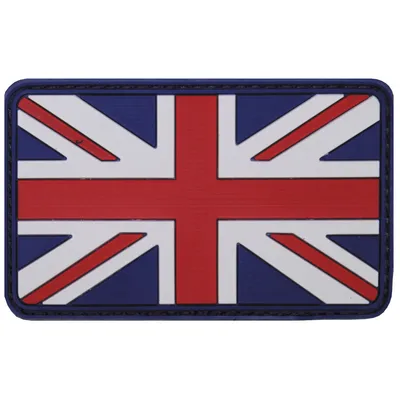 Produktbild von MFH Klettabzeichen, Großbritannien,3D, Größe: 8 x 5 cm
