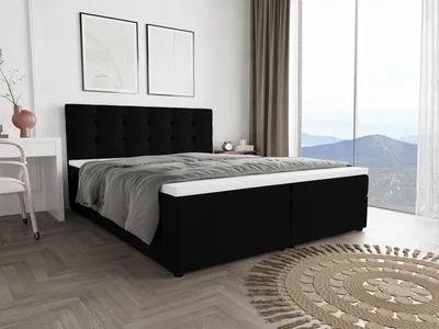 Produktbild von Boxbett FADO 11 140x200 Cosmic 100, Bett, Bettkasten, Hotelbett, Topper, Matratze, Bettkasten, Schlafzimmer, Bonell, Stauraum, Kontinentalbett
