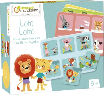 Produktbild von Avenue Mandarine 2x Lotto, Besser gemeinsam leben - Mehrfarbig JE526C