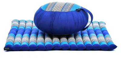 Produktbild von Leewadee Zafu & Zabuton Meditationsset 70 x 70 cm Kapok Meditationskissen