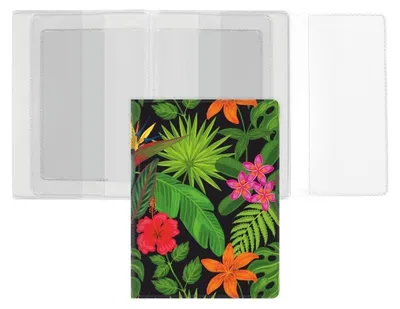 Produktbild von Dokumentenhülle mit Meldezettel Blumen 7812