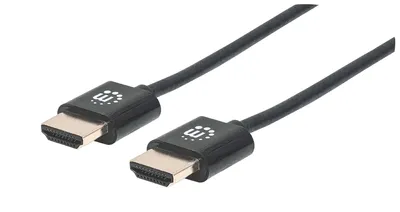 Image de Manhattan HDMI Cable with Ethernet (Ultra Thin), 4K@60Hz (Premium High Speed)