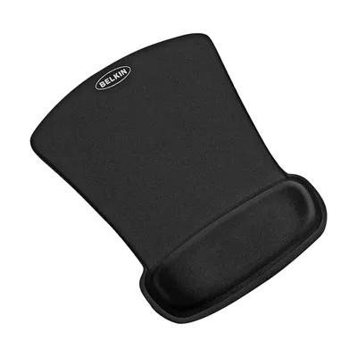 Produktbild von Belkin WaveRest Gel Mouse Pad, Schwarz, Einfarbig, Handgelenkauflage