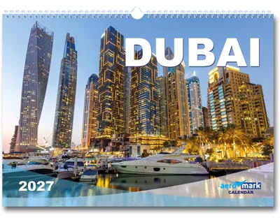 Obrázok produktu pre Nástenný kalendár 2026 – Dubaj, s kvalitnými fotografiami – formát A3