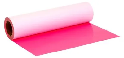Produktbild von Plottermarie Plotterfolie Flex S für kreative Veredelungen – Plotterfolie für Textildruck, T-Shirts, Baumwolle, Polyester & Plotterprojekte Neon Pink 100 x 50 cm