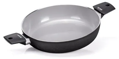 Obrázek produktu pro Moneta Futura, Kulatý, Rendlík, Šedá, Keramický, Hliník, Keramický, Elektrický, Plyn, Halogen, Indukční, Utěsněná plotna
