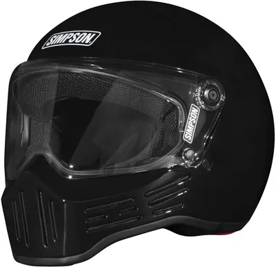 Produktbild von Simpson M30 Motorrad Helm, schwarz, XL