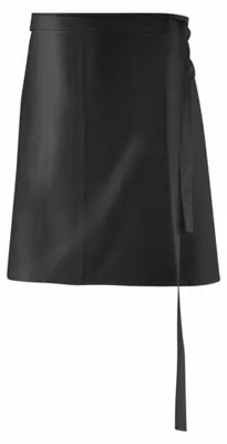 Produktbild von Exner - Unifarben-Taillenschürze LT4359 (45 cm x 80 cm) (Schwarz)