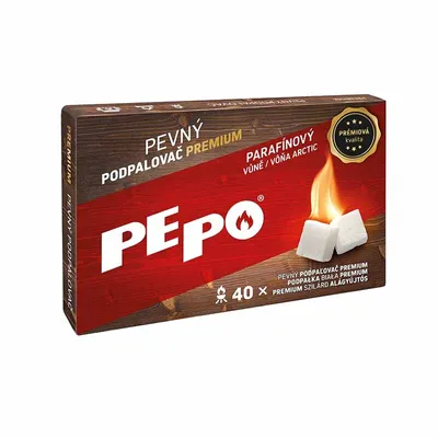Produktbild von PE-PO pevný podpaľovač Premium - 40ks podpalov