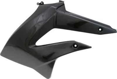 Produktbild von Derbi Tankverkleidung links OEM schwarz kompatibel mit Derbi Senda 2011-, Gilera RCR, SMT