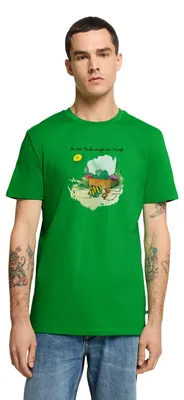 Produktbild von Spreadshirt Janosch Günter Kastenfrosch Tigerente Männer Premium T-Shirt, M, Grün