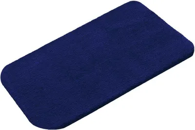 Produktbild von Rhomtuft Badteppich Aspect rechteckig 80x160 cm Farbe kobalt