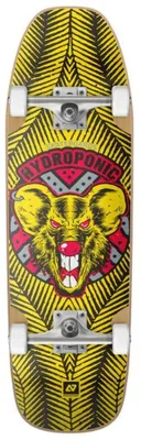 Immagine prodotto di Hydroponic Bullet Co Skateboard da 8,75 pollici giallo 32 pollici giallo 32 pollici