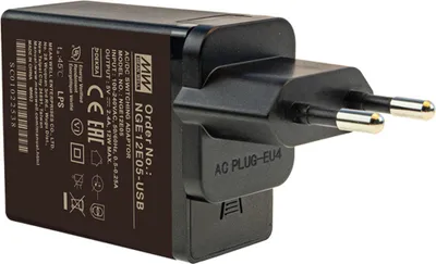Produktbild von MEANWELL NGE12E05-USB Steckernetzteil 12W 5V 2,4A  USB-A