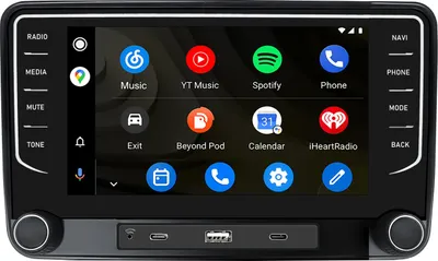 Immagine prodotto di Autoradio Android da 7'' 128 GB per VW Golf 5 6 Passat B6 B7 con CarPlay e Android Auto Navigazione e Bluetooth