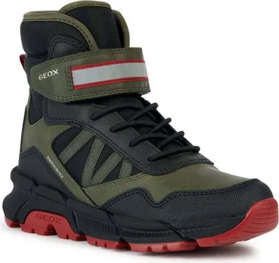 Produktbild von Geox Jungen Stiefeletten J36LCD 0MEFU C3267 Farbe: Grün Größe: 31