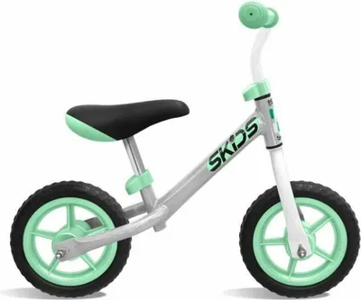 Produktbild von Skids Control Loopfiets met 2 wielen 10 Zoll Junior Grau/Türkis