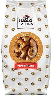 Produktbild von Tarallini al Peperoncino 200g - Tesori d'Apulia
