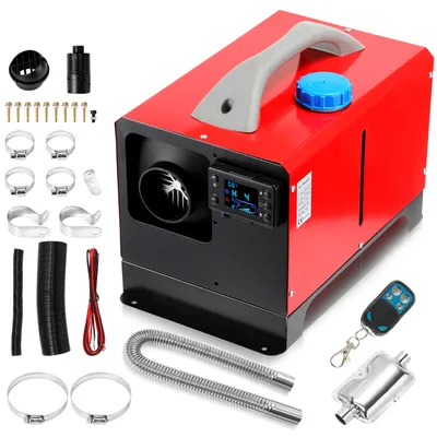 Produktbild von Izrielar Luftheizung Air Heater Diesel Standheizung Luft Dieselheizung Standheizung 12 V 8KW, Lufterhitzer, mit LCD-Display & Fernbedienung Heizung