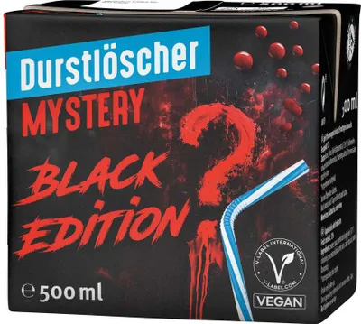 Obrázek produktu pro Thirst quencher Mystery Black Edition černé designové balení 500ml