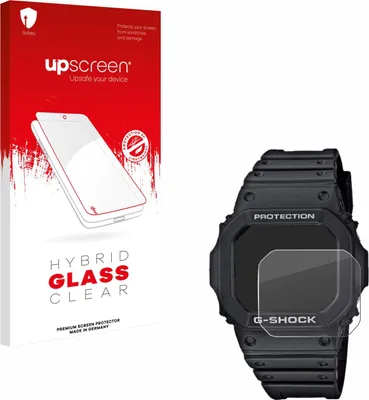 Produktbild von upscreen Schutzglas für Casio G-Shock GW-M5610-1ER Schutzfolie Panzer Folie Glas Display Schutz klar