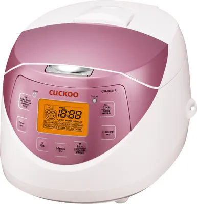 Produktbild von Cuckoo CR-0631F Cuckoo Reiskocher 1.08l CR-0631F 3D-Hitzesystem Warmhaltung