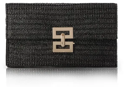 Produktbild von Solidchoice – Clutch-Tasche aus Stroh für Hochzeiten, geflochtene Geldbörse aus Schilf