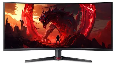 Produktbild von Acer Nitro XZ3 Nitro XZ403CKR XZ Gaming-LCD-Monitor, 100,8 cm (39.7"), 5120 x 2160 Pixel, WUHD, LED, 0,5 ms, Schwarz