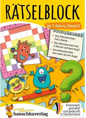 Image de Rätselblock ab 7 Jahre, Band 3