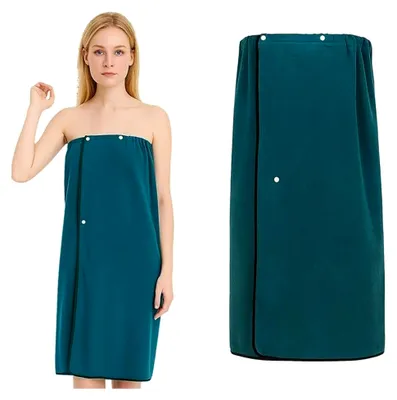Produktbild von Handtuchkleid für Damen, Saunahandtuch, Saunakleid, Sauna Zubehör, Sport, Strand, Reisen, Wellness