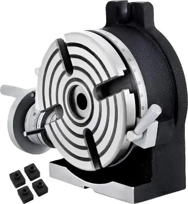 Productafbeelding van Draaibankplaat, 150 mm diameter, met 4 groeven