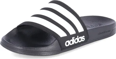 Productafbeelding van Adidas Cloudfoam Adilette, voor heren, volwassenen, zwart, wit, effen