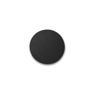 Obrázek produktu pro Nástěnné světlo 35cm černé kulaté LED 7W 2700K teplá bílá