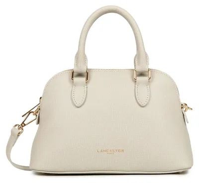 Image de Lancaster Sac demi lune Zippé M Sierra Jia Ivoire