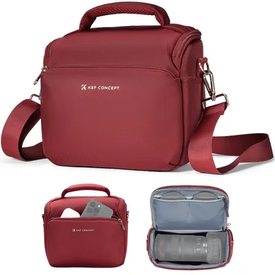 Productafbeelding van K&F CONCEPT rugzak voor camera's, cameratas, tas voor spiegelreflexcamera's, schoudertas