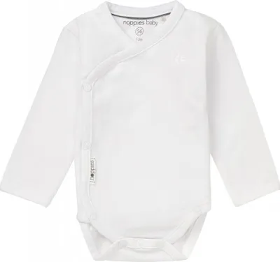 Produktbild von Noppies Ziara, Bodysuit, Unisex, Einfarbig, Weiß, Rundhals, Baby (0 - 2 Jahre)