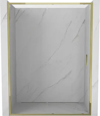Zdjęcie produktu dla Mexen Exo drzwi prysznicowe rozsuwane 170 cm, transparent, złote - 8151-170-000-50-00