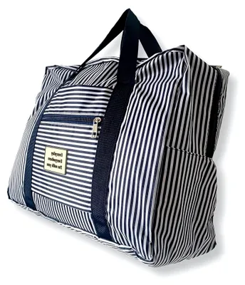 Produktbild von Faltbare Kabinentasche, 45 x 36 x 20 cm, Handgepäck, Reisetasche, Wochenendtasche, 25 l, blau