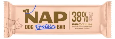 Productafbeelding van NAP Proteïne-reep voor honden, 50g - varkenssmaak