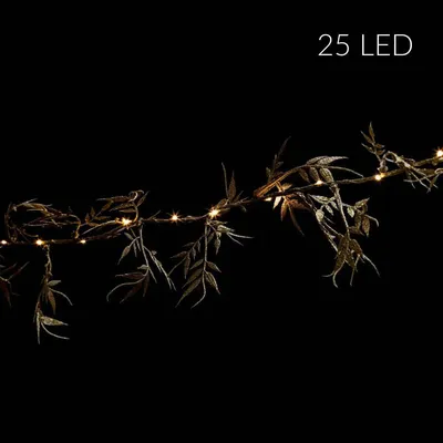Produktbild von Lichterkette für Innenbereich, Pflanzenmotiv, 25 LED