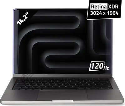 Produktbild von Apple MacBook Pro M2 Pro Notebook 36,1 cm (14.2 Zoll) Apple M 16 GB 512 GB SSD Wi-Fi 6 (802.11ax) macOS Ventura Grau