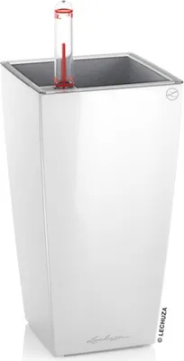 Obrázek produktu pro Lechuza Samozavlažovací květináč Mini-Cubi 9 cm, bílá