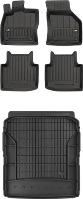 Produktbild von FROGUM Gummimatten Auto Fußmatten + Kofferraummatte für Skoda Superb III 2015-23
