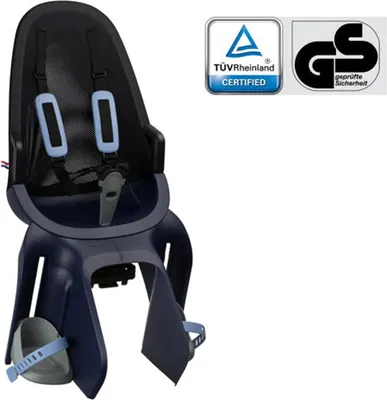 Image de Siège enfant QIBBEL AIR, MIK-HD montage sur porte-bagages, bleu