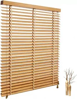 Produktbild von Massivholz Jalousien - Horizontale - Raumschmuck - 50x150cm - Natur