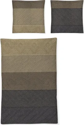 Produktbild von Irisette Fein-Biber Bettwäsche-Garnitur Enzo-8430  Größe 135x200+80x80 cm Farbe honig-40